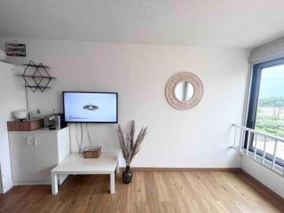 Appartement T2 vue mer port-leucate accès direct plage avec piscine et ascenseur port leucate - 6