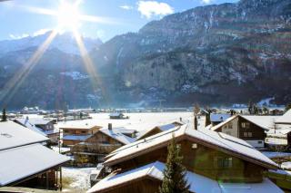 Alpine chalet apt w/parking and porch - Meiringen - 5