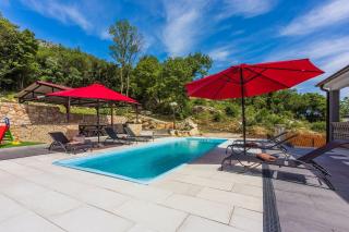 Schöne Ferienwohnung mit Pool und Spielplatz für Kinder - Bribir - 8
