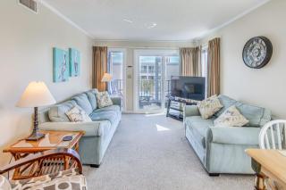 Walk to Beach Myrtle Beach Condo with Pool Access! - 0