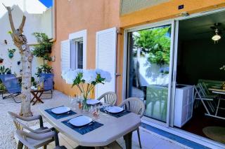 Le MARINE Rez de Jardin direct Plage Parking Privé Climatisé - Sète - 3