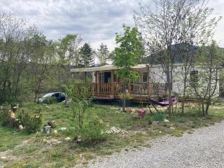 mobilhome entre montagne et lac près de Gap au calme - Rochebrune - 4