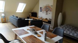 Gemütliches Dachgeschoss-Apartement mit Seeblick und großem Garten am Wasser - Röbel - 8