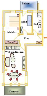 Appartemen in trestaurierte Bädervilla Quisisana - Heringsdorf - 7