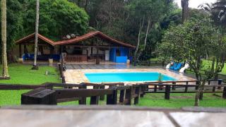 Casa de campo agradável com piscina, parquinho, lago, riacho, quadra, sinuca e mais! - 2