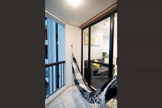 Apartamento Completo Business Comfort Home Office,Ar condicionado Quente e Frio, Estação de Trabalho, 7 min do Consulado Americano, WiFi 500MB - São Paulo - 7