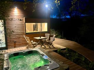 Tinyhouse Minimalus III mit Whirlpool im Grünen - Dessighofen - 5