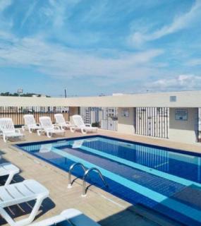 Flat 406A com piscina - São Vicente - 0