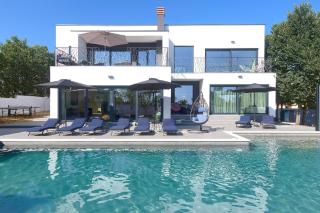 Ferienhaus mit Privatpool für 10 Personen ca 300 qm in Loborika, Istrien Südküste von Istrien - Loborika - 9