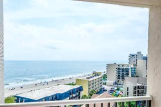 *Peaceful Ocean VIEW Beauty*Beach*Hot Tubs*J100 - Myrtle Beach - 5