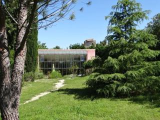 Ecolodge Au fil de l'eau, avec piscine intérieure et parc arboré - Lagnes - 9