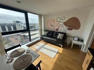 Pass the Keys Cosy 1 bed next to SEC, OVO Hydro, Finnieston - Glasgow - 6
