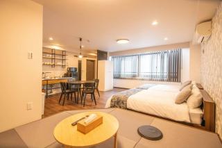 浅草禅心居201室 浅草駅徒歩15分 2024年4月ニューオープン 43平米丸貸し切り ダブルベット2台と畳敷き布団2組 家庭式用品設備完備 - 6