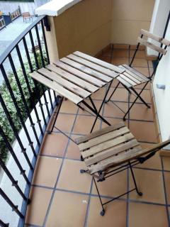 Apartamento Playa Rapadoira. Terraza y Piscina - Foz - 3