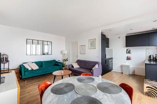 GuestReady - Séjour vue Tour Eiffel, pied du métro - Montrouge - 5
