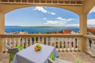 Meerblick Apartment nur 300 Meter zum Strand - Dramalj - 0