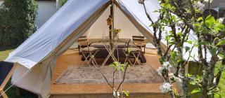 Petit a Petit - gypsy wagons and Bell tents in the Bourgogne - 1