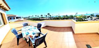 Ático vistas al mar con dos terrazas Veramar 5 en 1ª línea de playa - Vera - 8