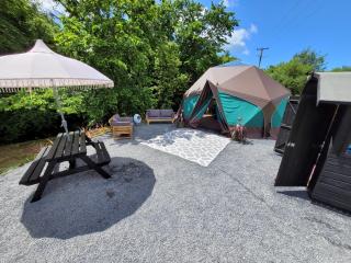 Luxury Glamping in the Stargazer Dome - Beautiful Private Setting close to Narberth - Narberth - 5