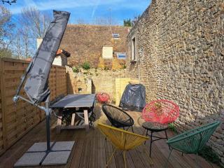 Petite vague - maison atypique avec terrasse - Saint-Aubin-sur-Mer - 6