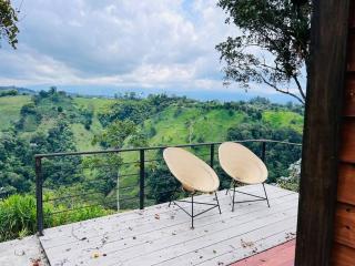 Acogedora Cabaña lindo atardecer - Quindío - 5