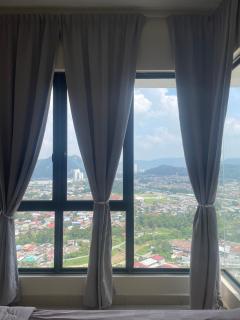 Gombak, KL at Ayuman Suites with Netflix & panoramic view of Gombak & Batu Caves - Kampong Kerdas - 3