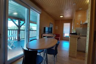 Maison en bois 4 personnes sur lac, Cantal - Lacapelle-Viescamp - 5