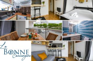 Studio Arena / Plage à 2min / Parking privé / Terrasse - La Grande-Motte - 9