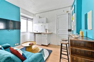 Appartement coloré Paris Rue Niépce - París - 6