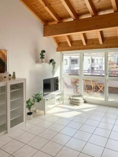 Charming penthouse with veranda in the center of Brig - Brig - 4