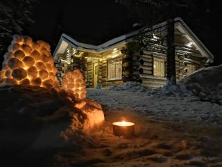 Villa Laattamaja - High quality genuine loghouse - Ylläsjärvi - 0