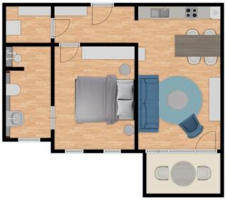 Apartment Wolke 7, Am Alten Deich 4, 2 34 - Dangast - 6