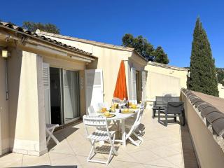 Appartement 3 pièces 6 pers avec terrasse, clim, piscine privée, parking - FR-1-251-81 - Le Lavandou - 8