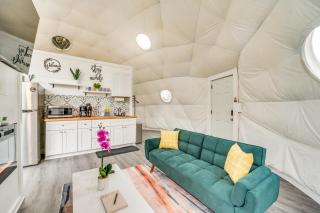 Star View Dome Broken Bow Gem Hot Tub and Deck! - Broken Bow - 3