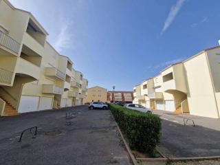Confortable 2 pièces, 4 couchages avec balcon et parking privé, proche plage - Marseillan - FR-1-326-596 - Le Castellas - 1