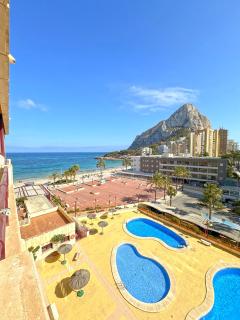 Fantástico apartamento para 2 en primera línea de playa Mejores vistas de todo Calpe - Calpe - 9