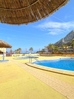 Fantástico apartamento para 2 en primera línea de playa Mejores vistas de todo Calpe - Calpe - 6