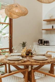 Serene Pool & Skylight Bathtub in Canggu, 5mins walk to the Beach - 7