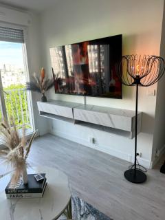 Chambre privée ds Appartement Design et Confort refait à neuf PROCHE de PARIS, la DEFENSE et VERSAILLES - 5