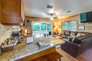 Rustic River Cabin with Dock and Covered Deck! - Waco - 1