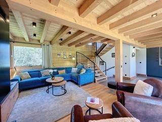 Superbe chalet neuf avec 4 chambres, terrasses, jardin et cheminée à Combloux - FR-1-560-132 - Combloux - 9