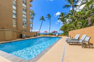 Nani Kai Hale 208- Beachfront 1 bedroom 2 bathroom condo, oceanview - Kihei - 3
