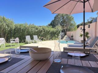 Mazet climatisé avec jardin, piscine privée et proche mer, 3 pièces, 6 couchages à Sainte-Maxime - FR-1-226-545 - Sainte-Maxime - 0