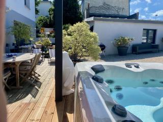 Donvillaise 15 pers : jacuzzi, 8 min à pied plage - Donville-les-Bains - 8
