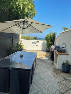 Mini villa chaleureuse avec vue mer imprenable - San-Nicolao - 9
