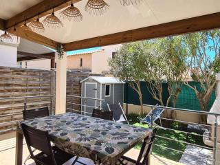 Appartement 3 pièces climatisé, terrasse, 6 couchages, parking privé, animaux admis - FR-1-326-673 - Marseillan - 0