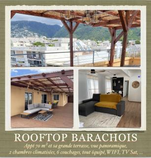 Rare ! Spacieux T3 en roof-top au Barachois - 2 ch climatisées - 6 couchages - Proche aéroport - Saint-Denis - 0