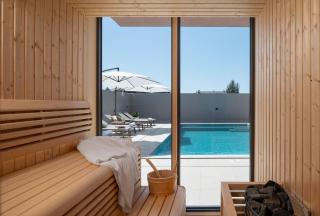New Villa 55 - Vrsi heated pool jacuzzi sauna - Vrsi - 7