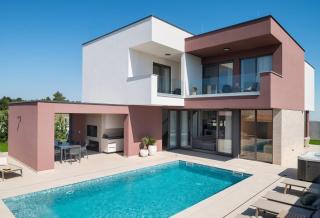 New Villa 55 - Vrsi heated pool jacuzzi sauna - Vrsi - 3