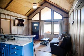 Cabin Pets Sleeps 5 Close to Lake Guntersville 2BR Lucky Lodge - 1